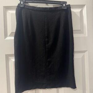 Diane von Furstenberg tight black skirt